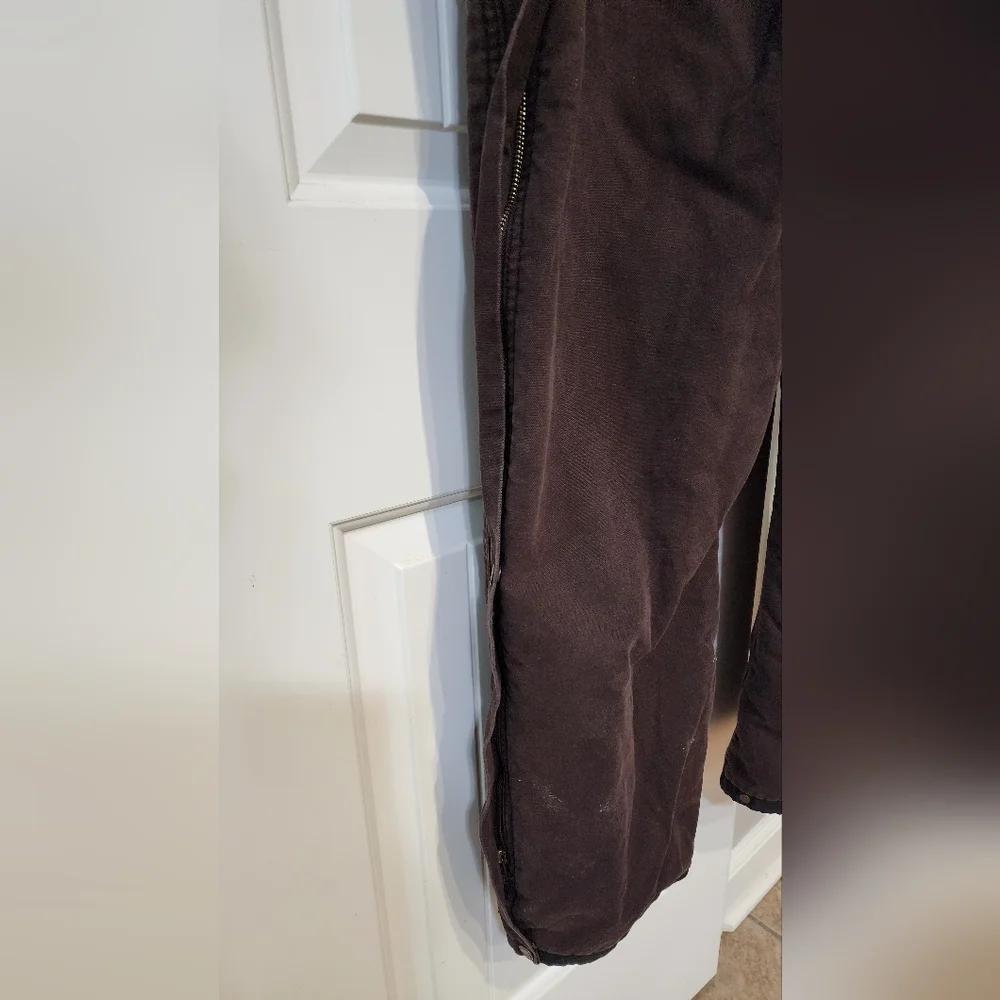 Berne Insulated Brown Overalls women’s Medium - Picture 14 of 16